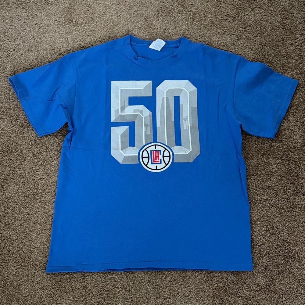 LA Clippers 50th Anniversary Tee